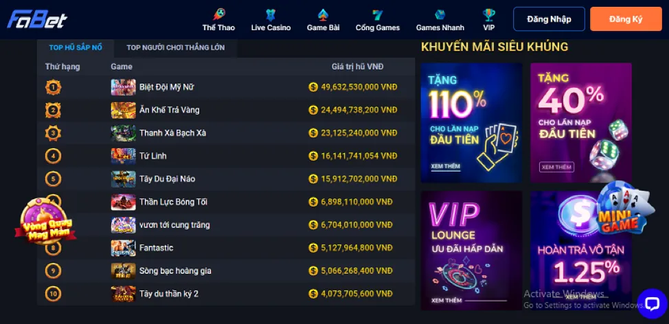 Hình ảnh thể hiện sự đa dạng trò chơi tại 99ok code